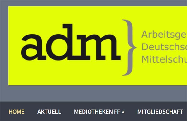 Webseite Verein ADM